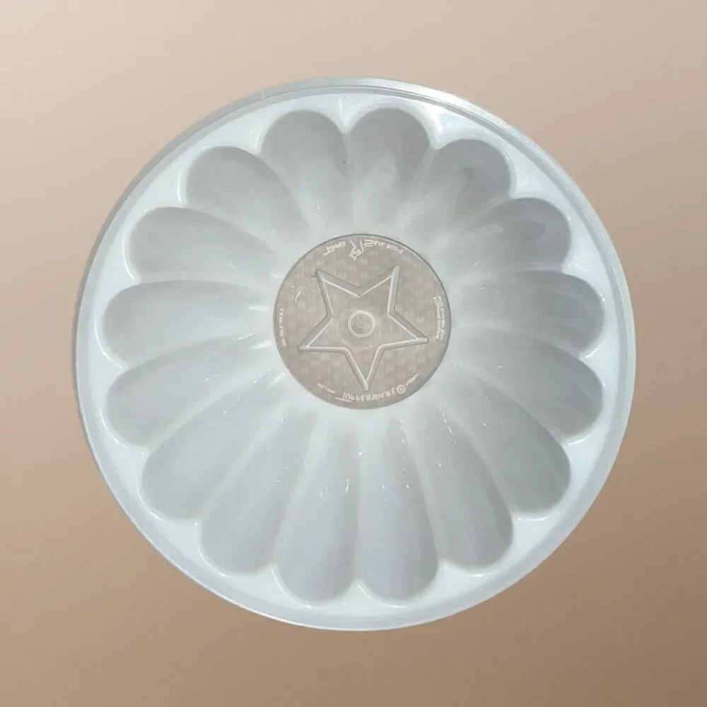 Vintage Tupperware White Jello Ring Jell-O Molds Lid Gelatin Salad Mold
